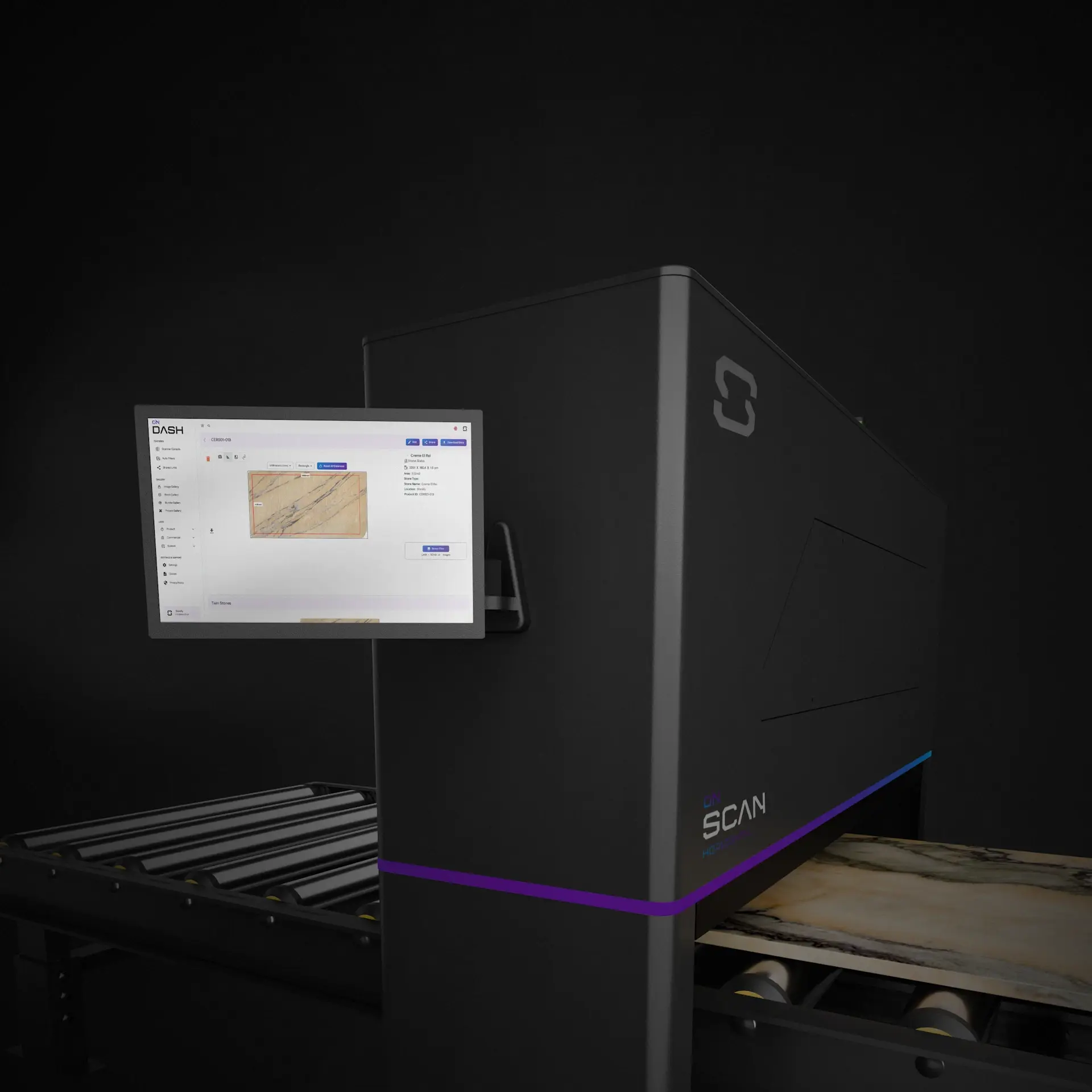 OnScan About Us screen